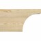Ekena Millwork Huntington Rough Sawn Rafter Tail, Douglas Fir, 6"W x 10"H x 18"L RFT06X10X18HUN00RDF - alternate 4
